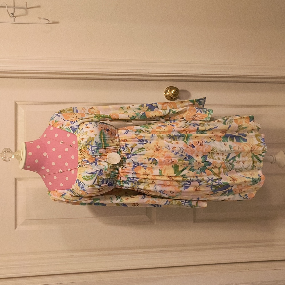 Billabong Dress M 100% Viscose New With Tags - Tropical Dream